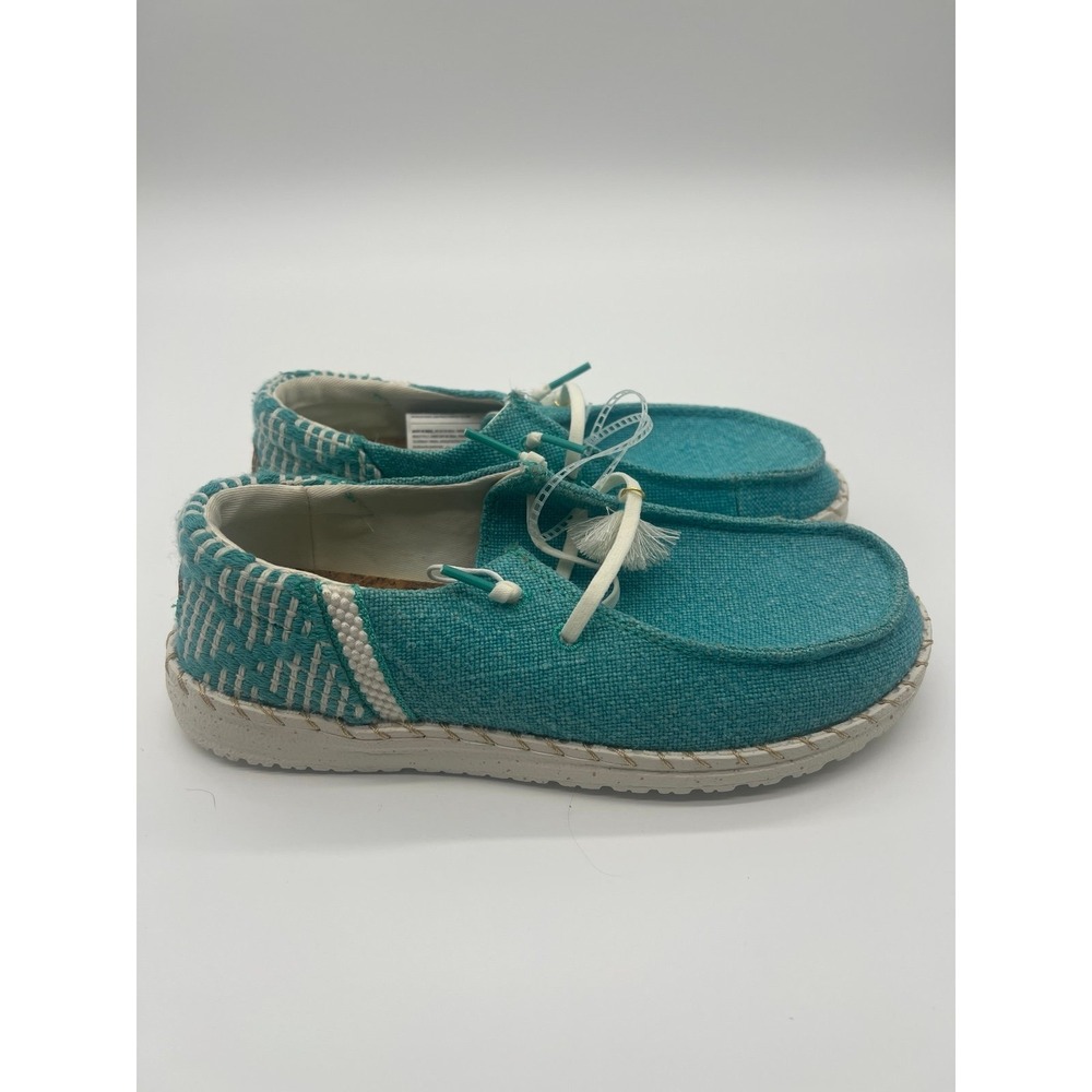 Hey Dude Wendy Funk Coastal Jute Slip On Size 6